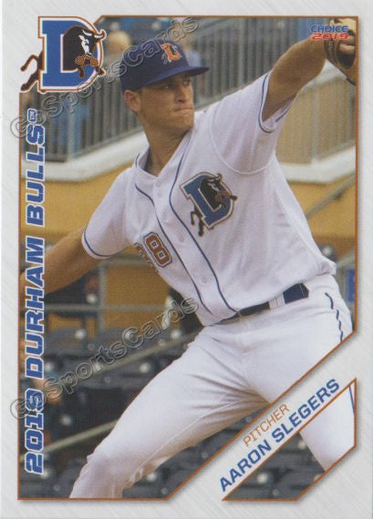 2019 Durham Bulls Aaron Slegers