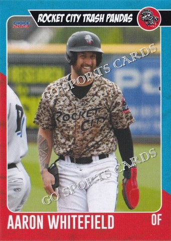 2023 Rocket City Trash Pandas Aaron Whitefield