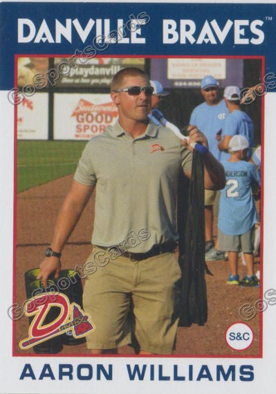 2016 Danville Braves Aaron Williams