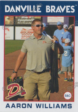 2016 Danville Braves Aaron Williams