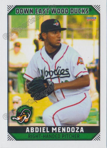 2021 Down East Wood Ducks Abdiel Mendoza