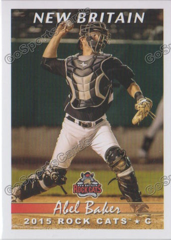 2015 New Britain Rock Cats Abel Baker