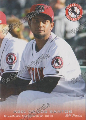 2013 Billings Mustangs Abel De Los Santos