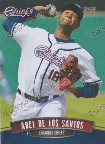 2016 Syracuse Chiefs Abel De Los Santos