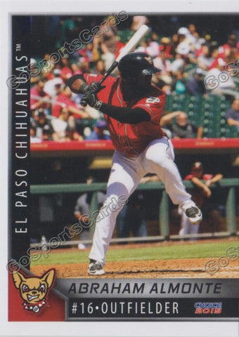 2015 El Paso Chihuahuas Abraham Almonte