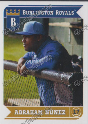 2013 Burlington Royals Abraham Nunez