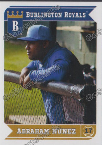 2013 Burlington Royals Abraham Nunez