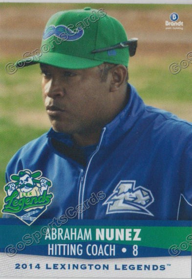 2014 Lexington Legends Abraham Nunez