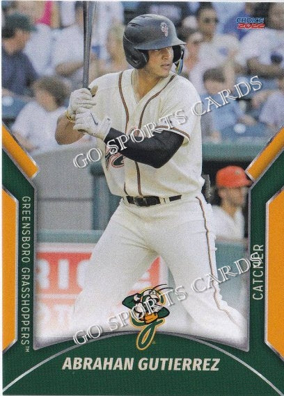 2022 Greensboro Grasshoppers Abrahan Gutierrez