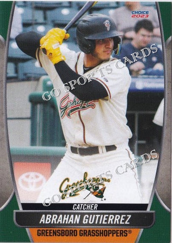 2023 Greensboro Grasshoppers Abrahan Gutierrez