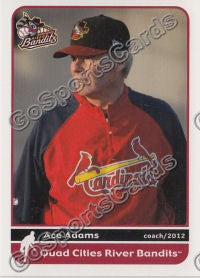 2012 Quad Cities River Bandits Ace Adams