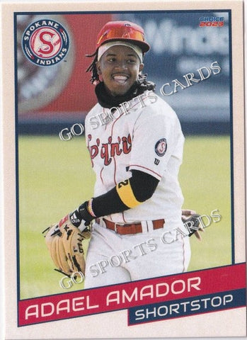 2023 Spokane Indians Adael Amador