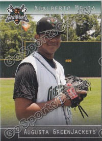 2012 Augusta GreenJackets Adalberto Mejia