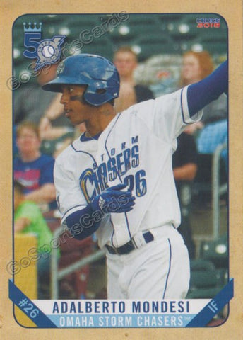 2018 Omaha Royals Raul Adalberto Mondesi