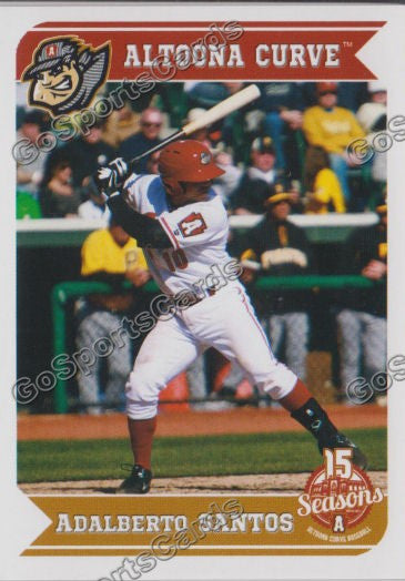 2013 Altoona Curve Adalberto Santos