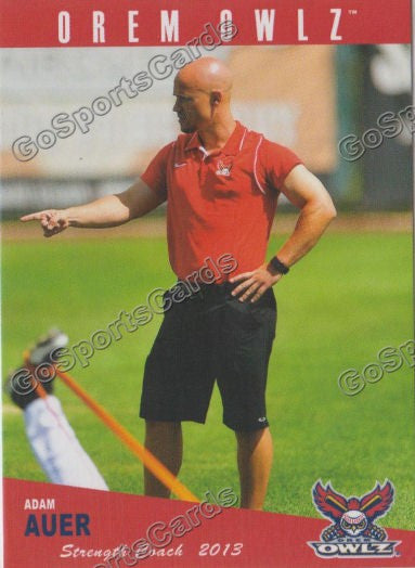 2013 Orem Owlz Adam Auer