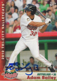 Adam Bailey 2010 Tri City Valleycats (Autograph)