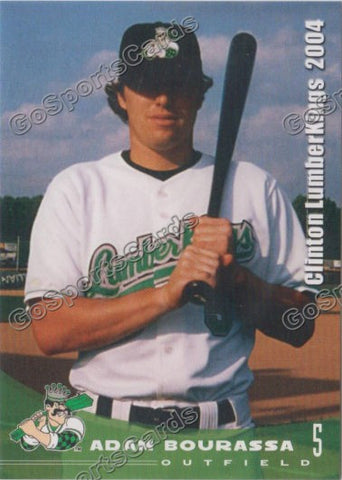 2004 Clinton Lumberkings Adam Bourassa