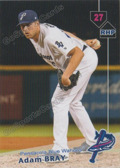 2019 Pensacola Blue Wahoos Adam Bray