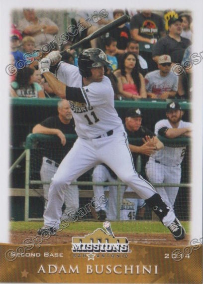 2014 San Antonio Missions Adam Buschini