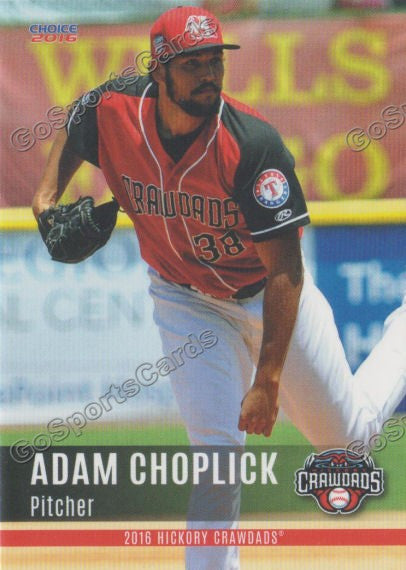 2016 Hickory Crawdads 2nd Adam Choplick