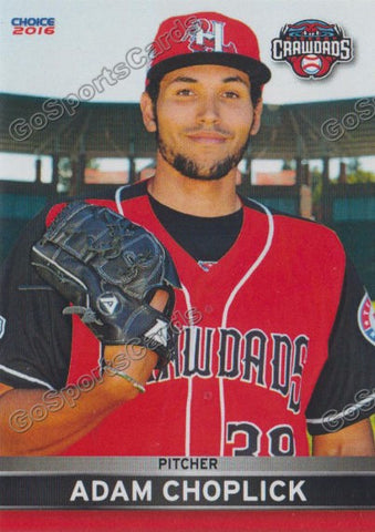 2016 Hickory Crawdads Adam Choplick