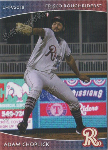 2018 Frisco RoughRiders Adam Choplick