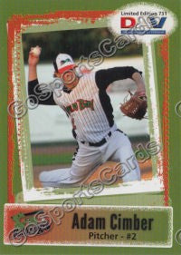 2011 Green Bay Bullfrogs DAV Adam Cimber