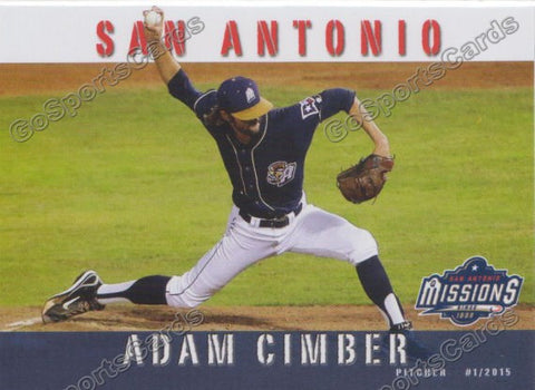 2015 San Antonio Missions Adam Cimber