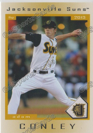 2013 Jacksonville Suns Adam Conley