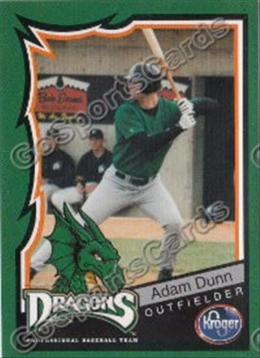 2000 Dayton Dragons Adam Dunn