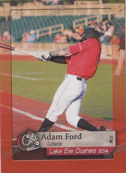 2014 Lake Erie Crushers Adam Ford