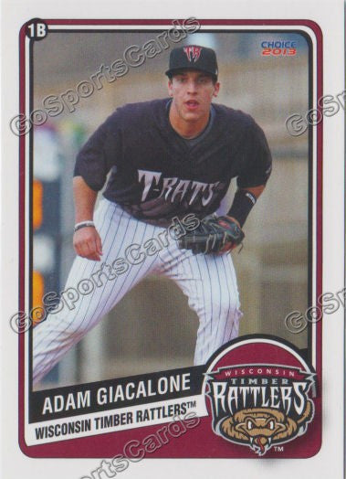 2013 Wisconsin Timber Rattlers Adam Giacalone