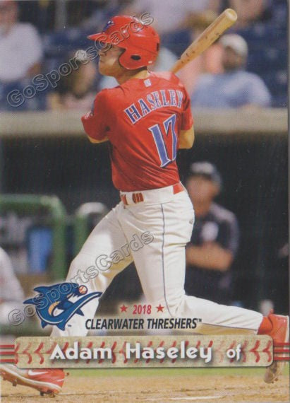 2018 Clearwater Threshers Adam Haseley