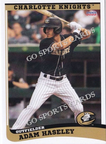 2022 Charlotte Knights Adam Haseley