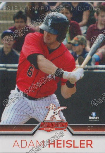 2013 Kannapolis Intimidators Adam Heisler