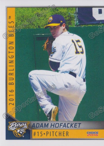 2016 Burlington Bees Adam Hofacket