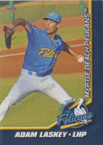 2021 Myrtle Beach Pelicans Adam Laskey