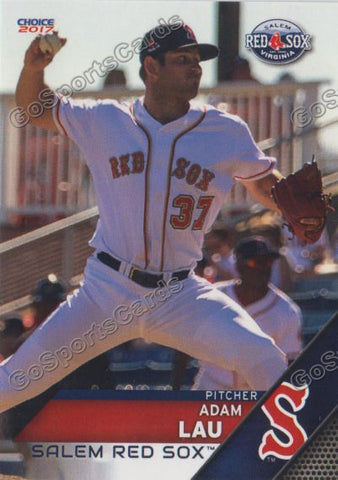 2017 Salem Red Sox Adam Lau