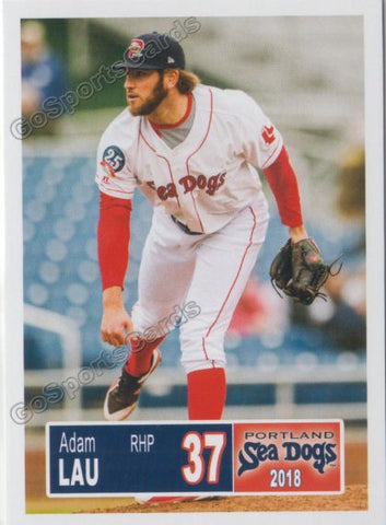 2018 Portland Sea Dogs Adam Lau