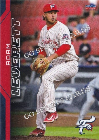 2023 Reading Fightin Phils 1st Adam Leverett