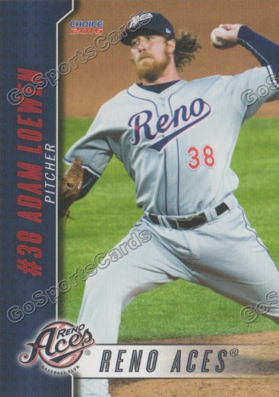 2016 Reno Aces Adam Loewen