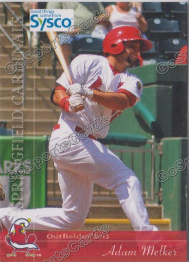 2012 Springfield Cardinals SGA Adam Melker