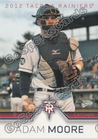 2012 Tacoma Rainiers Adam Moore