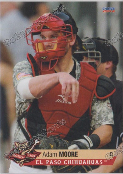 2014 El Paso Chihuahuas Adam Moore