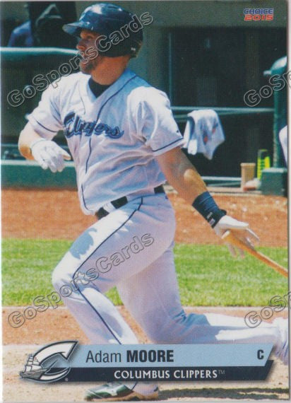 2015 Columbus Clippers Adam Moore