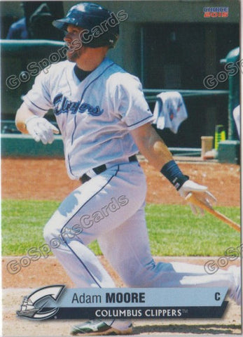 2015 Columbus Clippers Adam Moore
