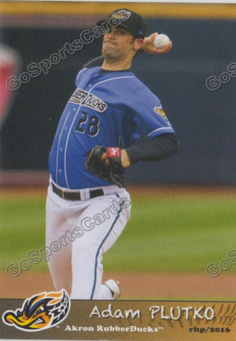 2016 Akron Aeros Adam Plutko