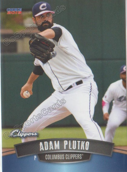 2019 Columbus Clippers Adam Plutko