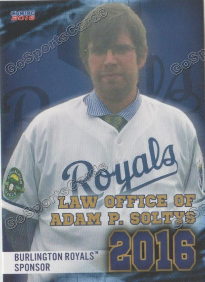 2016 Burlington Royals Law Office of Adam P Soltys